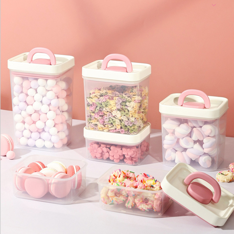 Coarse Grain Tank Kitchen Food Storage Box Coarse Grain Storage Sealed Tank Food Preservation Box Snack Storage Box