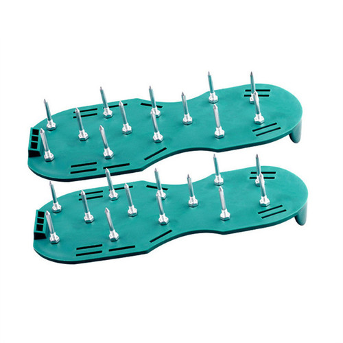 Garden grass loosening tool 4.2CM soil air intake spikes, lawn shoes, lawn self-leveling epoxy ground spikes