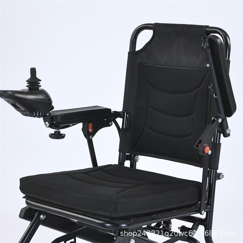 Electric Wheelchair 24V for Disabled and Elderly, Foldable Electric Scooter with Long Battery Life
