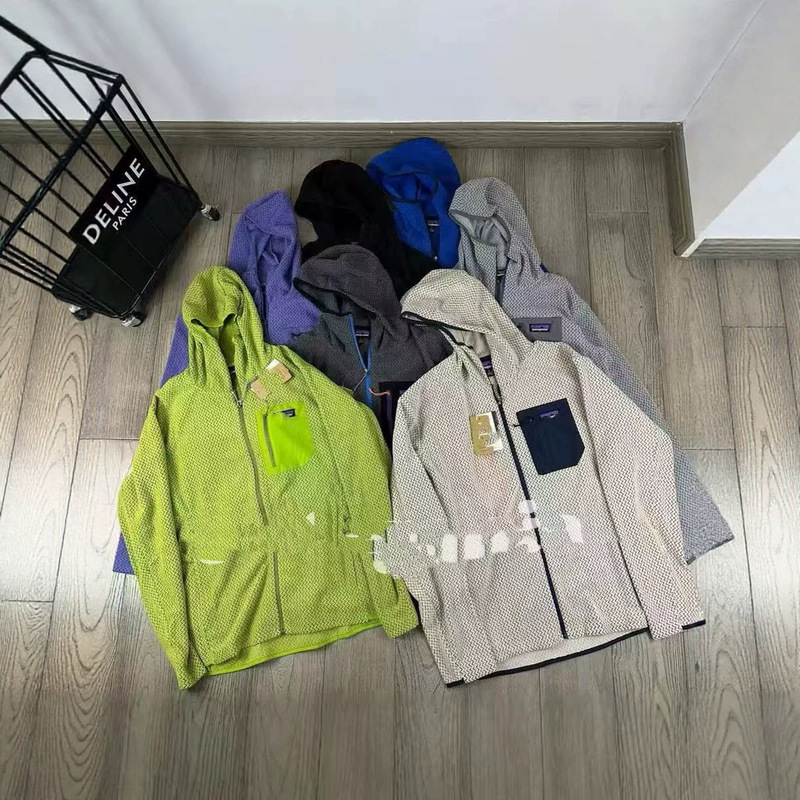 Pa R1Air Full-Zip Thin Fleece Warm Hooded Zip-Up Sweatshirt Unisex Jacket Pa R1Air Full-Zip Thin Fleece Warm Hooded Zip-Up Sweatshirt Unisex Jacket