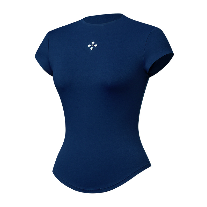 Traje deportivo de verano para mujer, moda, delgado, delgado, ocio, fitness, yoga de manga corta, pantalones de falda corta, ropa deportiva