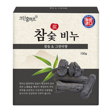 【中国总代理】 韩国芜琼花坚炭香皂100g温和润肤肥皂 量大价优