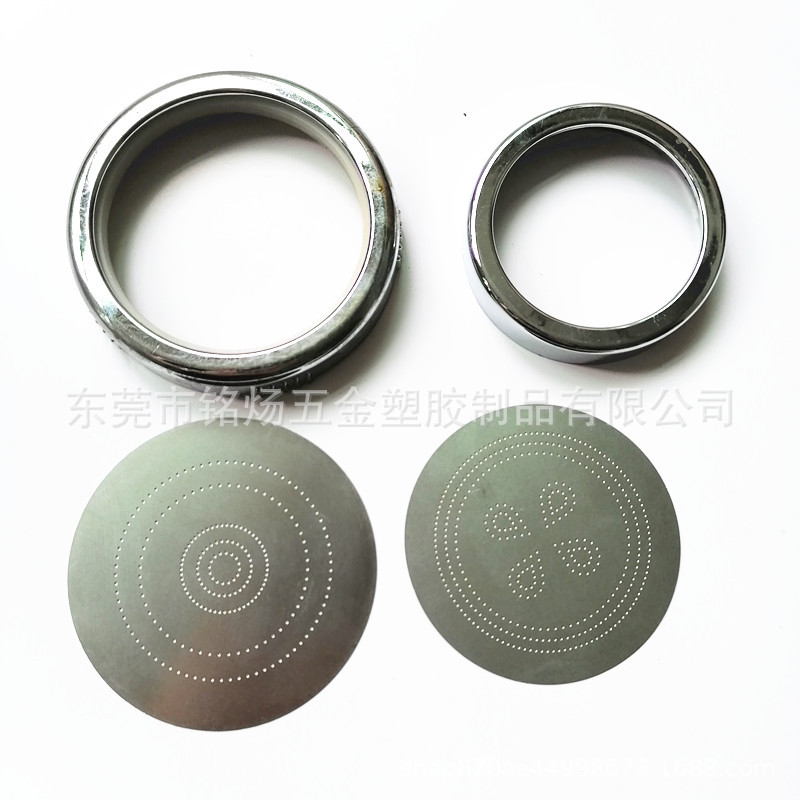 余姚蚀刻加工增压花洒片 出水片 采用304不锈钢精密精密蚀刻