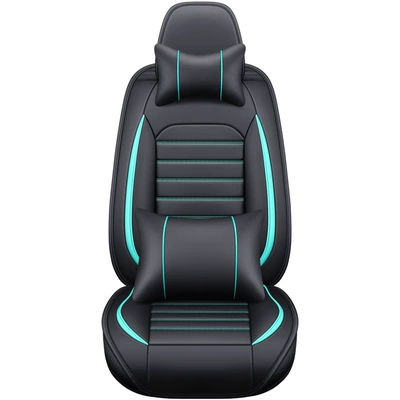 All Seasons, Full Surround Seat | Seat cushion, seat cover - black-and-green-front-row-single-seat-luxury-version-general