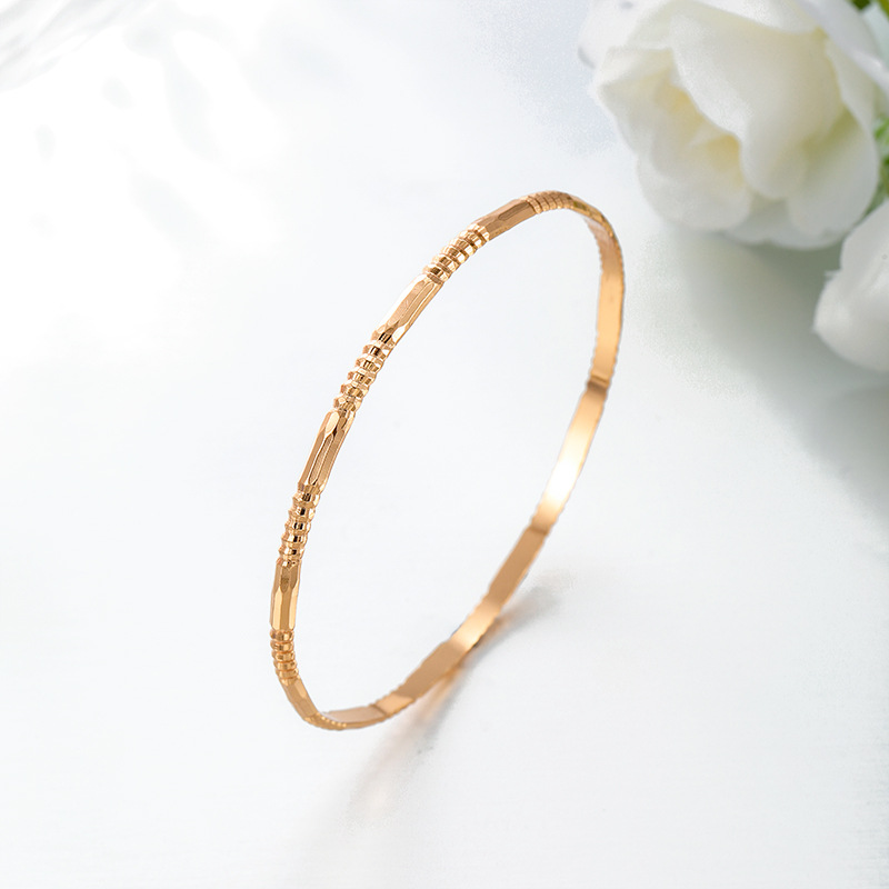 Xuping joyería estilo simple clásico diamante flor temperamento pulsera diaria fácil de usar joyería elegante al por mayor