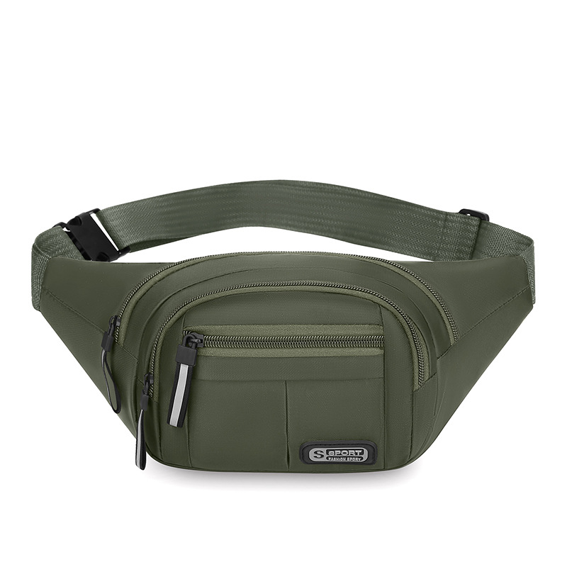 Bolso deportivo de moda para hombres, nuevo bolso de hombro al aire libre, bolso de pecho de bicicleta de gran capacidad