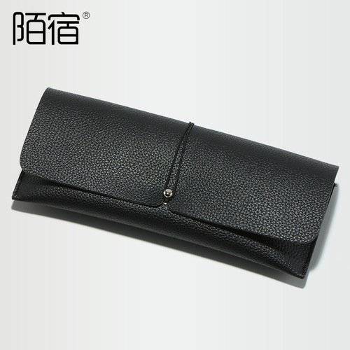Mosu soft bag mirror case imitation leather mirror case optical glasses case sunglasses leather case Korean version GM AA leather case