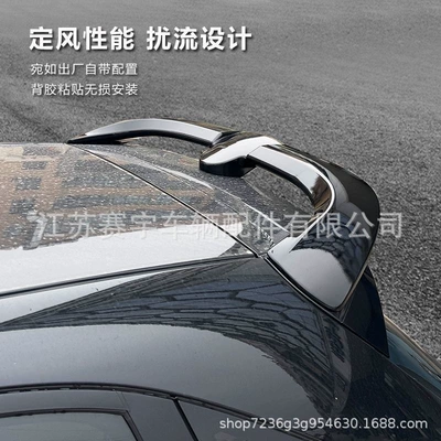 Exterior Decoration, Small Rear Wing Modification | Fixed wind wing