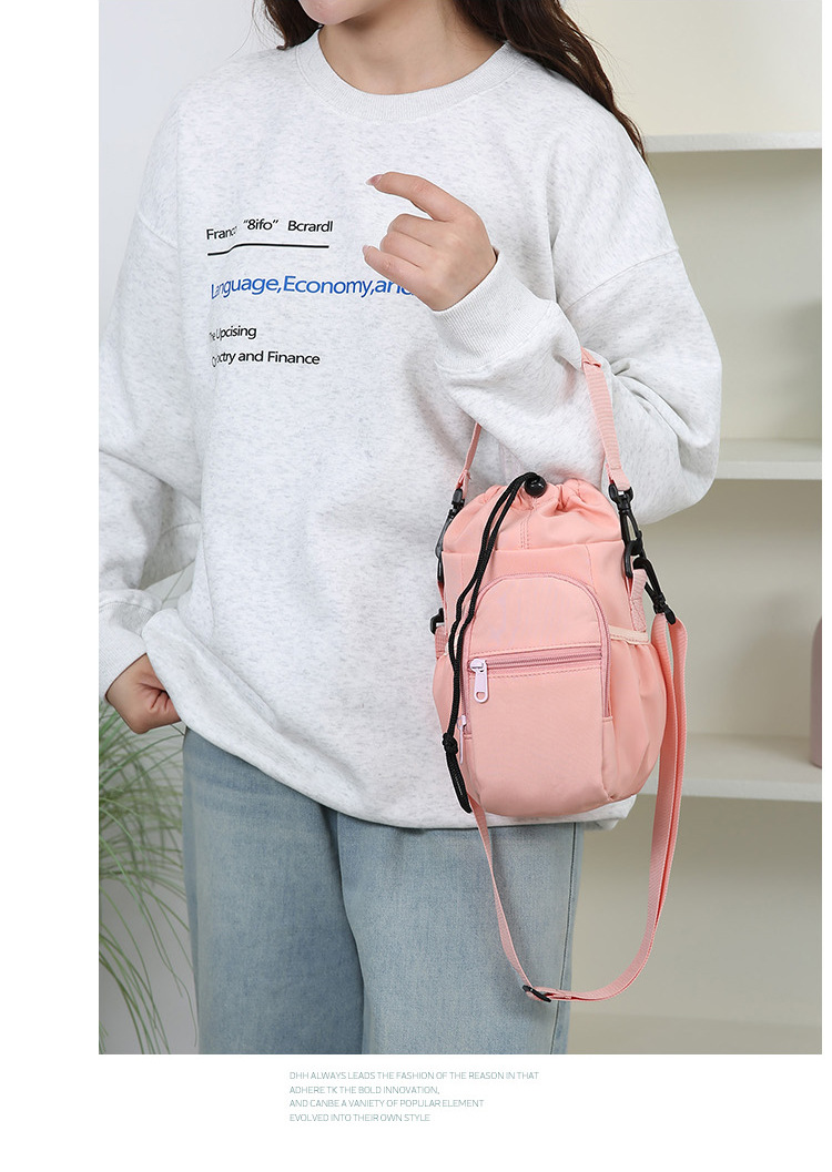 Damenhandytasche Luxus Niedlich Freizeit Isolierte Wasserflaschentasche Nischendesign Modisch Schulter-Umhängetasche für Damen