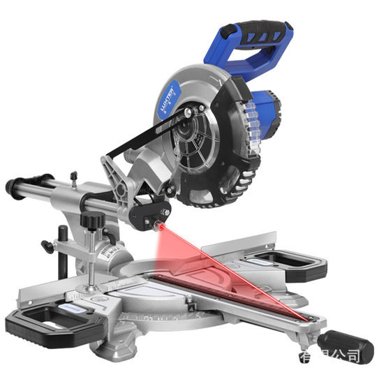 LUXTER Rocker 8-inch lithium battery miter saw aluminum sawing machine laser positioning multi-angle cutting woodworking aluminum machine