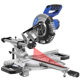 LUXTER Rocker 8-inch lithium battery miter saw aluminum sawing machine laser positioning multi-angle cutting woodworking aluminum machine