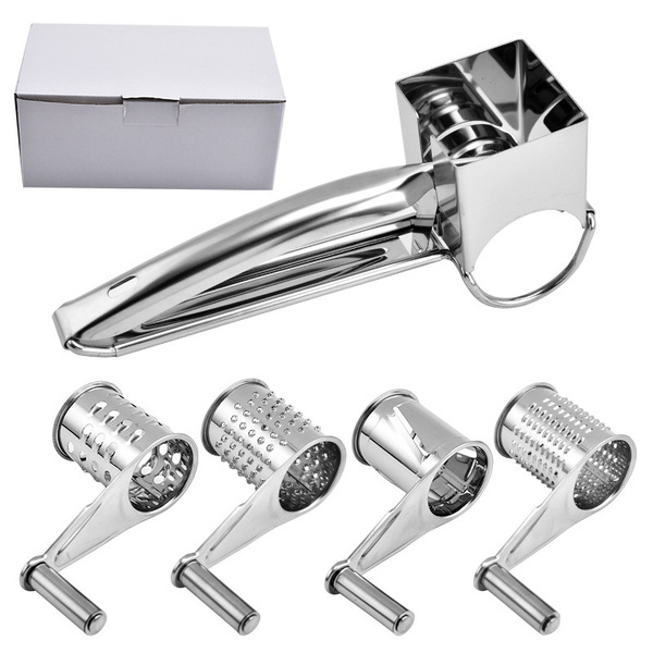 Manufacturer's ready-made stainless steel cheese grater