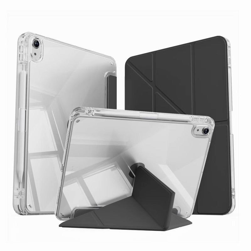 Suitable for Huawei High-Transparency Acrylic Deformable Leather Case Air Stand 11.5 All-Inclusive Back Shell 12 Protective Case Anti-Fall