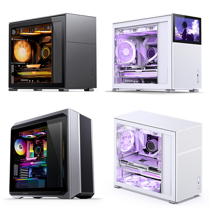 乔思伯 D系列 D30 D31 D40 D41 D500 ATX机箱铝制外壳ATX电源MESH