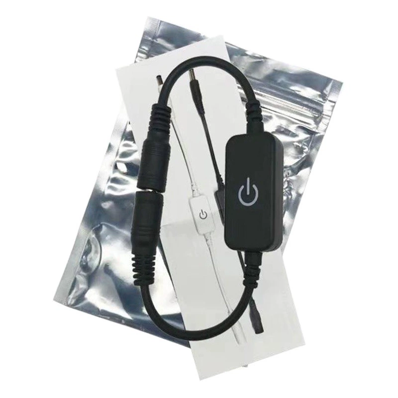 Производители двойной красный Источник монохромный сенсорный контроллер MINI Интеллектуальный ручной сенсорный одноканальный диммер с контроллером