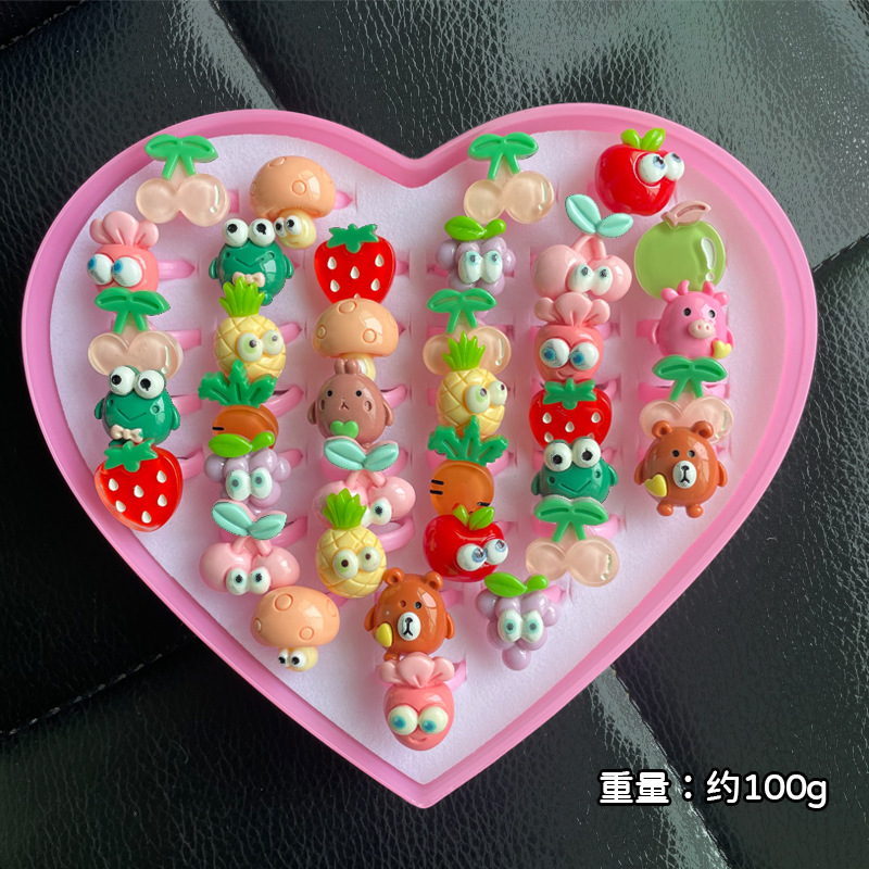 Fruta de ojos grandes (36 anillos)