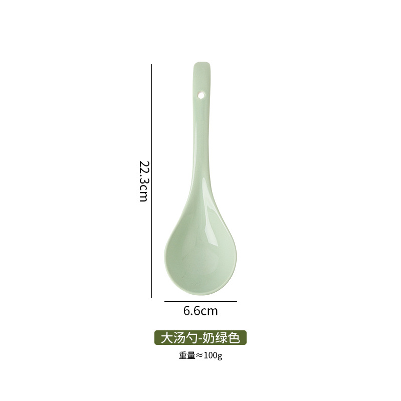 스톤 글리치 스푼-라이트 그린