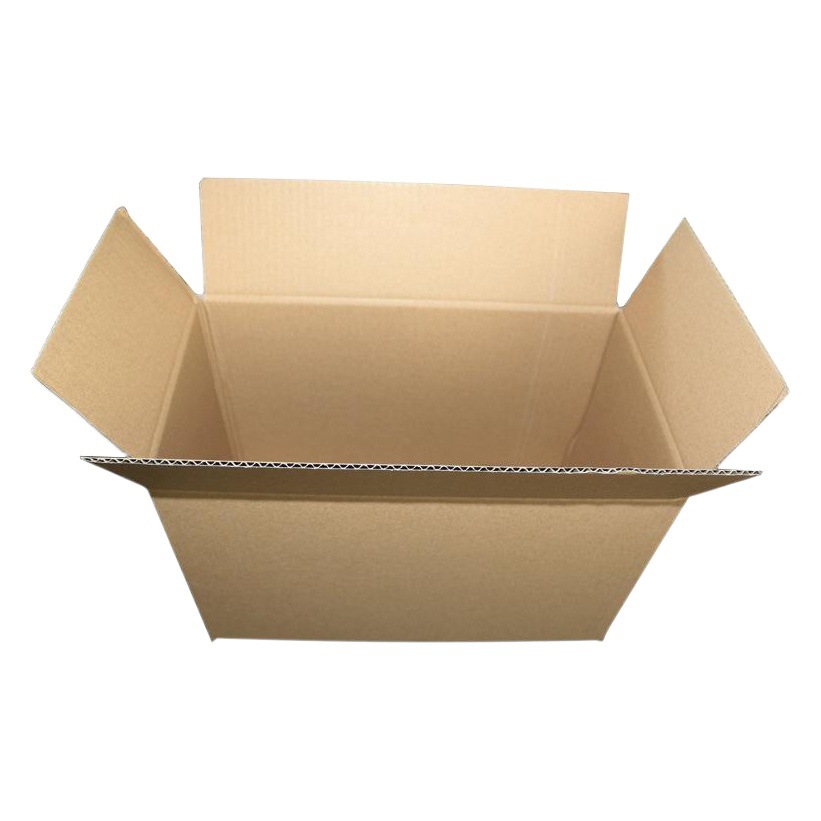 Spot Post Packaging Carton Express Packaging Box Cuadrado Caja de cartón de media altura Caja de cartón móvil al por mayor