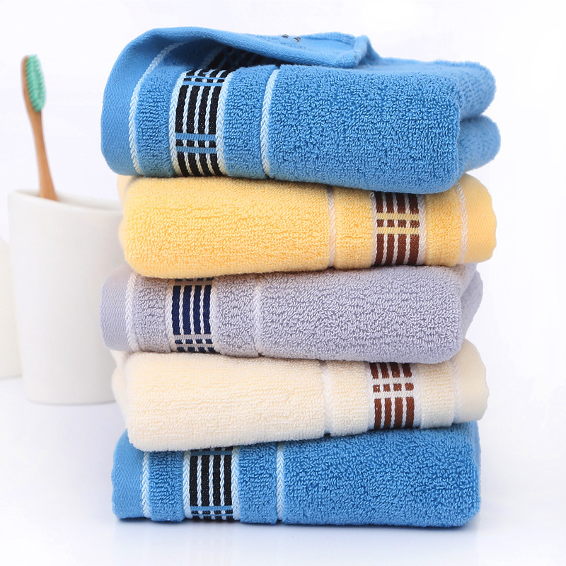 Source cotton household towel face towel face towel gift towel can be processed LOGO home good cotton towel