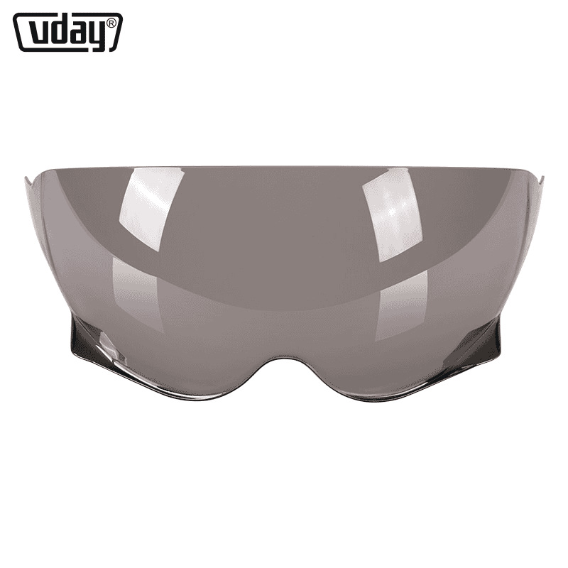 Vday/Vday Original Lens Black Tea Night Vision Day and Night Universal Electroplated Lens Motorcycle Helmet Lens Accessories