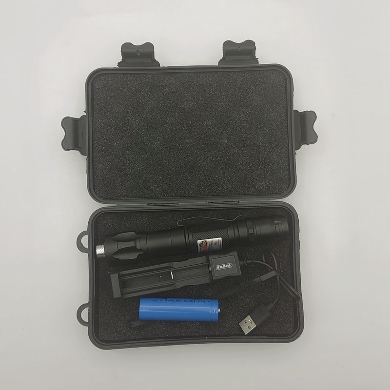 Luz láser verde transfronteriza 009 con soporte de la pluma Cielo estrellado de un solo punto indicador de la lámpara de señal de la linterna láser remoto