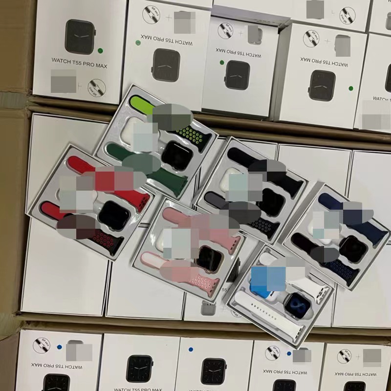 T55Promax reloj inteligente Bluetooth auricular inalámbrico dos-en-uno de frecuencia cardíaca salud deportes paso conteo Bluetooth llamada