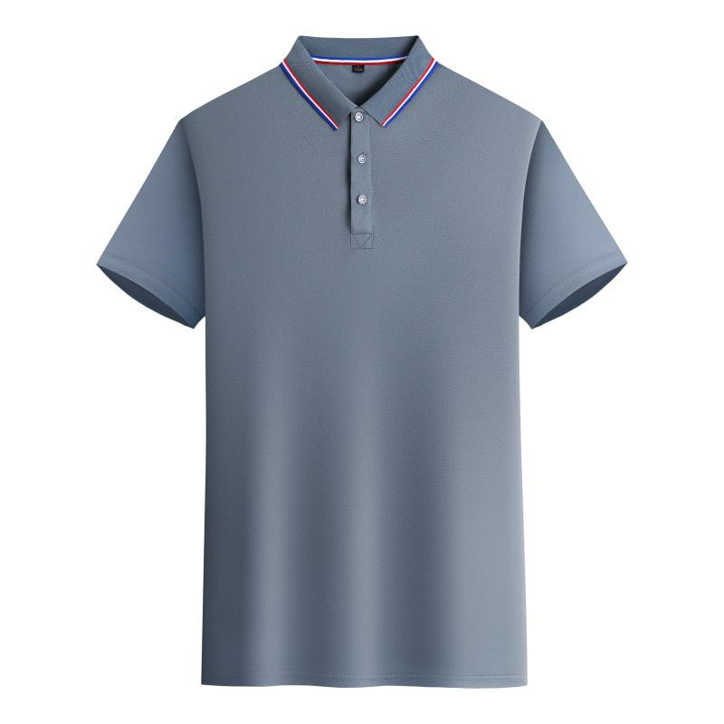 広告のシャツのtシャツの男性の作業服の半袖のpolo文化のシャツの卸売りの速乾の襟の服は刺繍を印刷します。|undefined