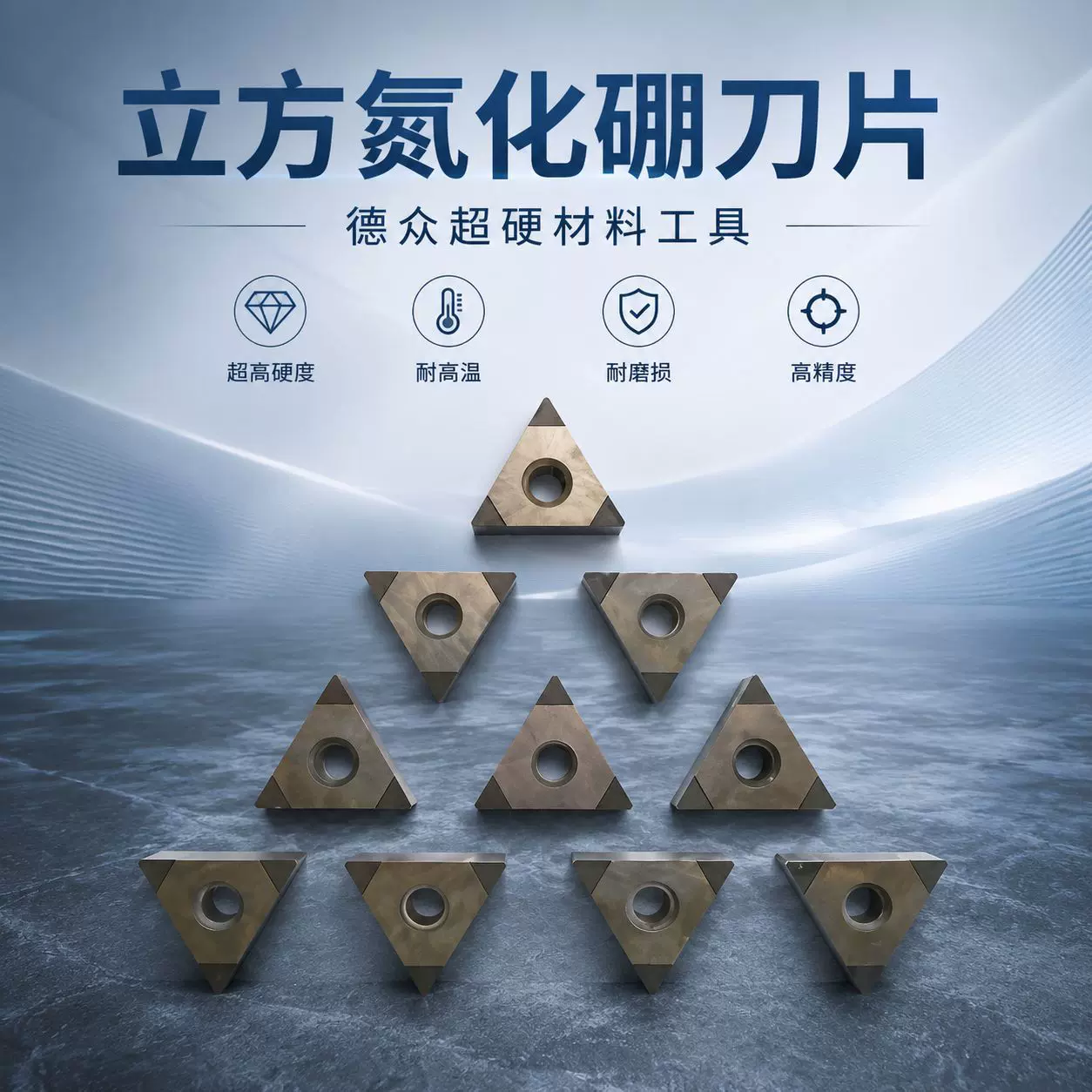 立方氮化硼刀片加工CBN数控TNMA120408车削镗削刀具铸铁刀粒镗刀