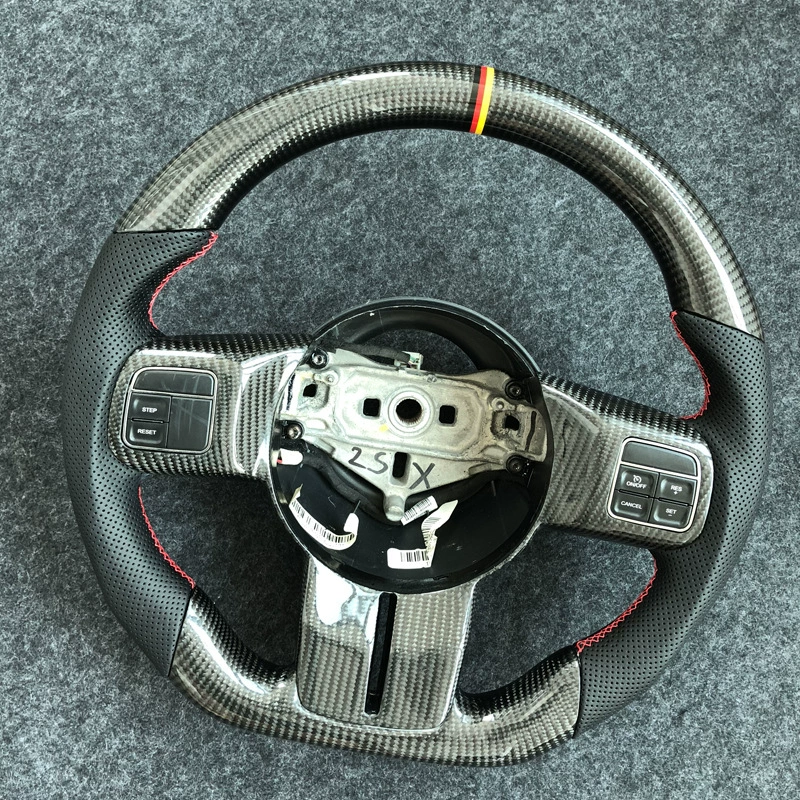 Руль для Jeep, модифицированный, из углеродного волокна