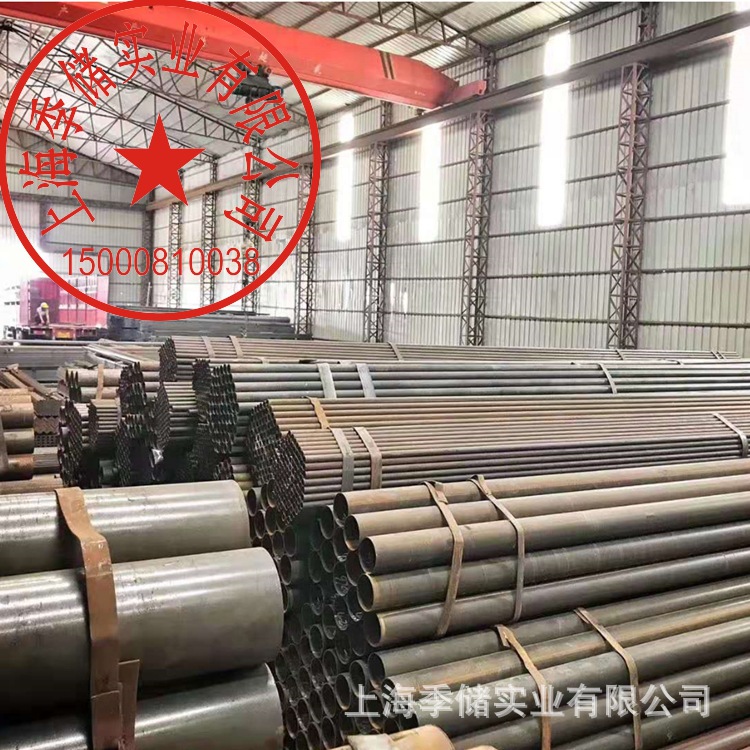 零售批发直缝焊管4寸*4mm 钢板卷管镀锌焊接管型号 脚手架管