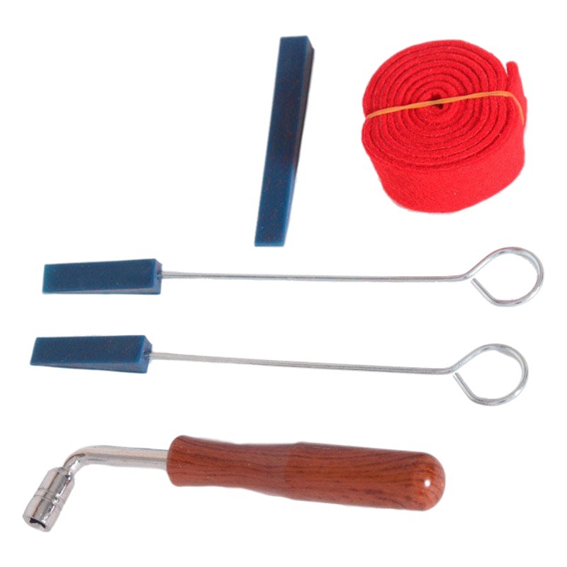 Llave de herramienta de afinación de piano simple Juego de 6 piezas afinación de piano accesorios de instrumentos musicales transfronterizos al por mayor Llave de afinación Xuyi