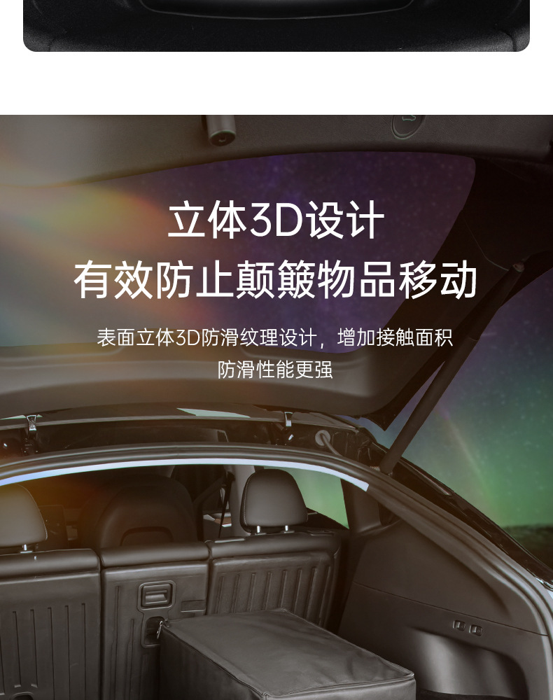Suitable for Tesla's New Version Model Y3Yl Front and Rear Trunk Mats, Tpe Trunk Mats, Integrated Mats, Seat Back Cushions