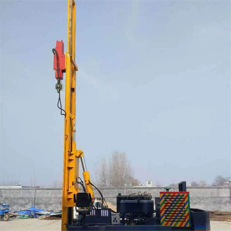 Поставка гидравлического фотоэлектрического Копер гусеничный полностью гидравлический фотоэлектрический Копер Завод прямых продаж на складе