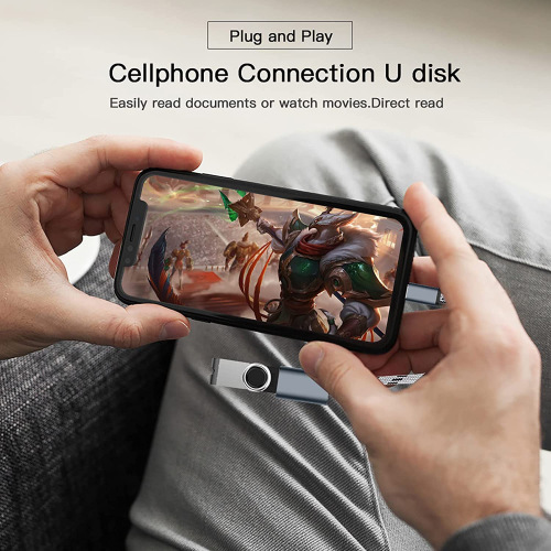 Source Factory Android Phone Tablet Adapter Cable Aluminum Braided Cord Micro to USB OTG Data Cable