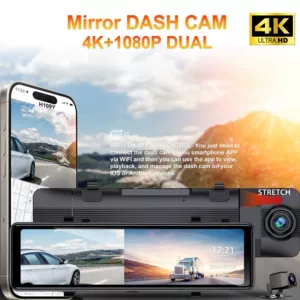11 -INCH 4K HIGH -DEFINITION WIFI МОБИЛЬНАЯ ПЕРЕДЕЛЕНИЯ МЕЙСКОЕ ПЕРЕДЕЛЕНИЕ ПЕРЕДАЧА GPS GPS ADAS 24 -часовой мониторинг потоковой передачи