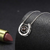 Necklace, small design advanced chain, silver 925 sample, simple and elegant design, high-quality style, wholesale