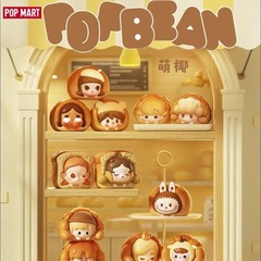 POPMART 泡泡玛特POP BEAN 烤面包系列萌粒潮流玩具小公仔DIY摆件