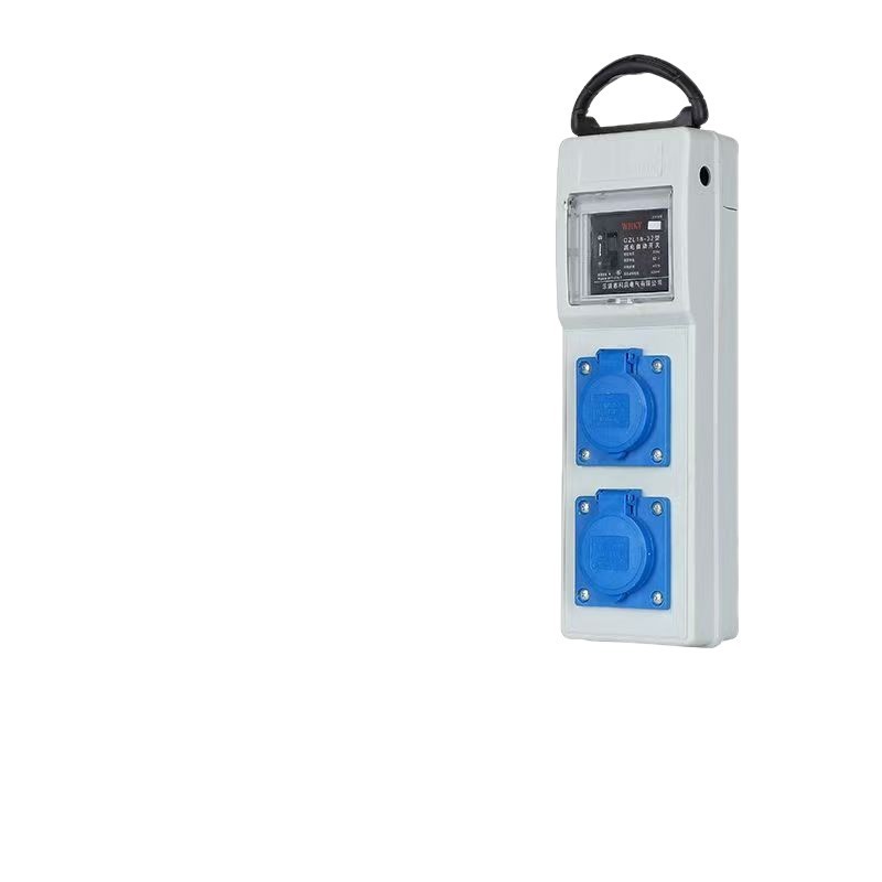 建設現場の仮設小型電気ボックス、ポータブル移動配電ボックス、電源プラグボックス、ポータブル電気ボックス、防爆建設現場ソケット|undefined