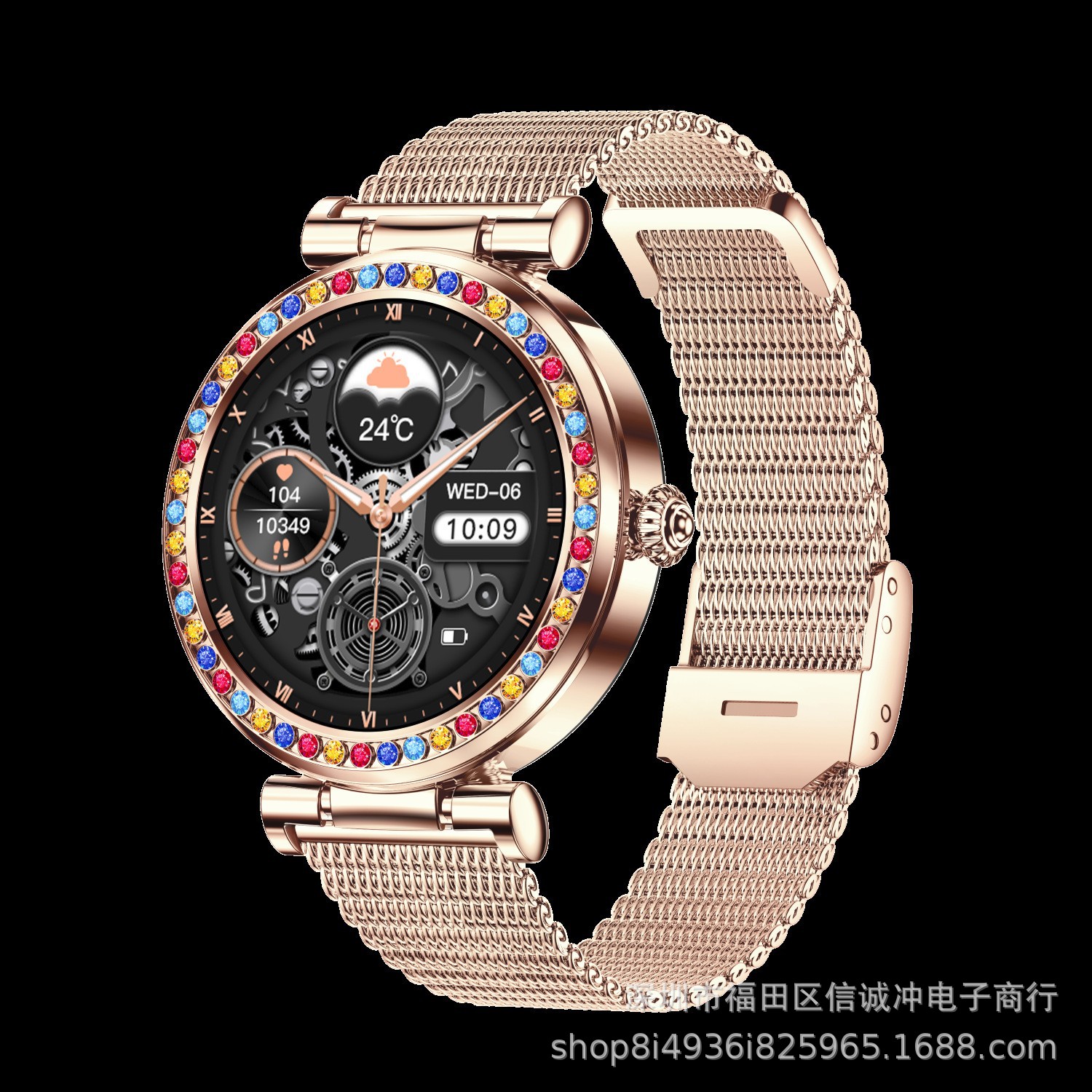CF30 cross-border fashion women's smart watch heart rate blood pressure blood oxygen physiological period AI assistant multi-movement mode