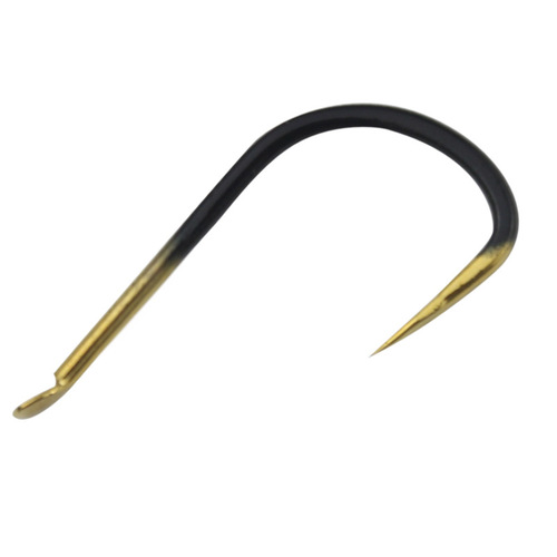 Ghost tooth black gold new Guandong fish hook in bulk without barb black pit competitive tilapia carp fishing hook large hook fishing hook