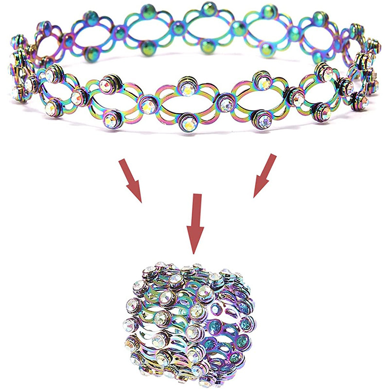 Fashion Geometric Copper Plating Rhinestones Rings