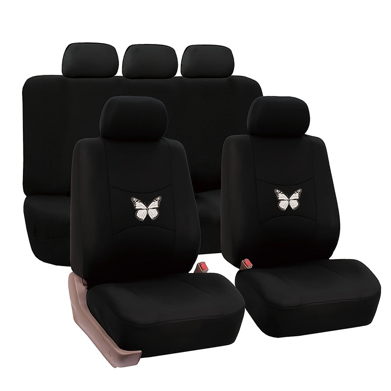 Foreign Trade Cross-Border New Moon-Shaped Printed Universal Car Seat Cover Four-Season Elastic Protective Cover Car Seat Cushion