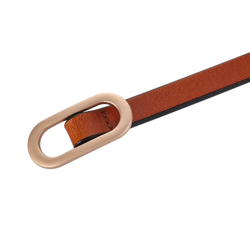 New leather slim belt for women, simple and versatile, suitable for dresses, sweaters, shirts, tying small belts for women