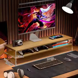 더블 레이어 로그 색상-50*20cm [조절 불가]