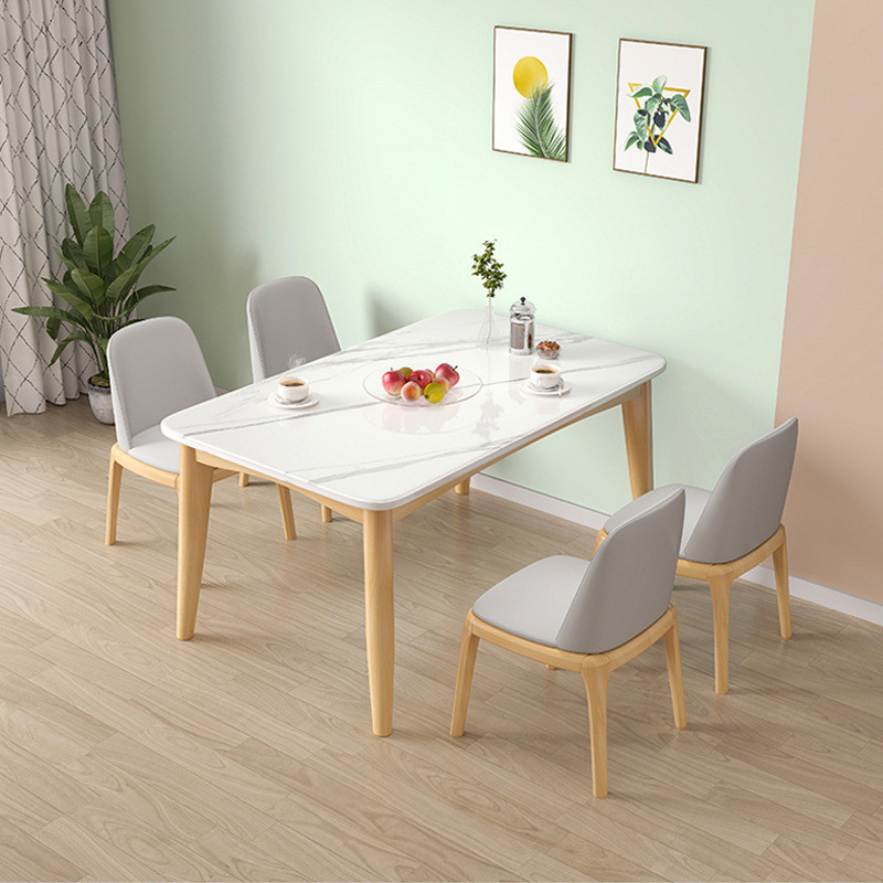 Marble small dining table small square table dining table home small…