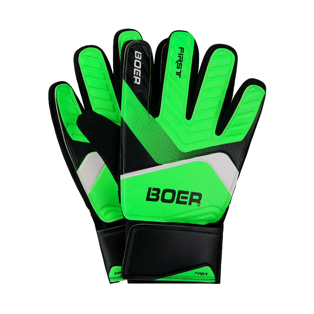 Boer guantes de portero adulto de nivel de entrada guantes antideslizantes guantes de fútbol de portero ventas directas de fábrica