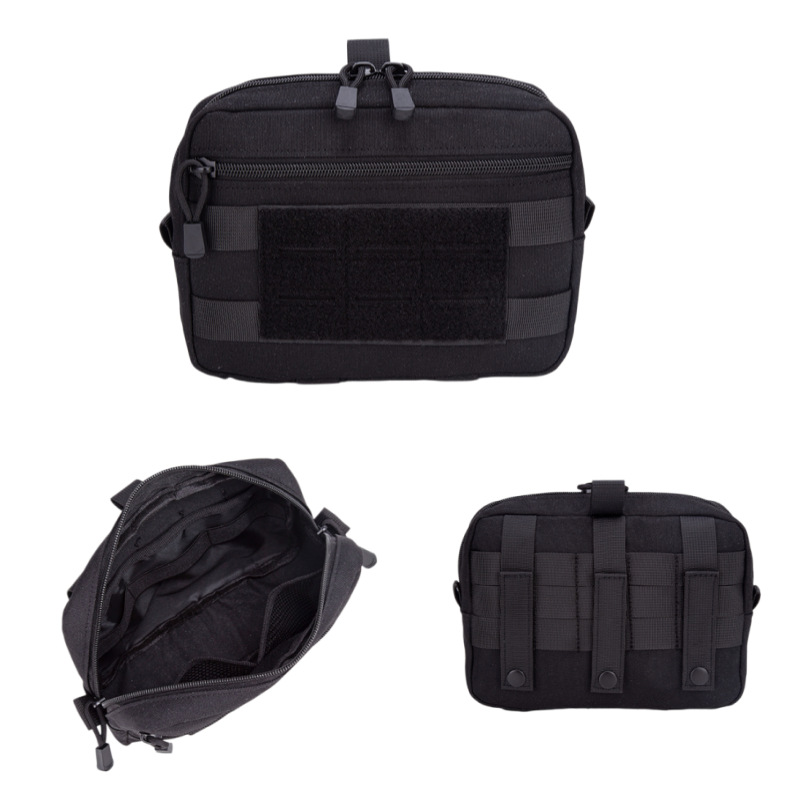 Laser-Cut Outdoor Emergency Medical Kit Multifunctional Molle External Accessory Storage Waist Bag Sports Tactical Bag