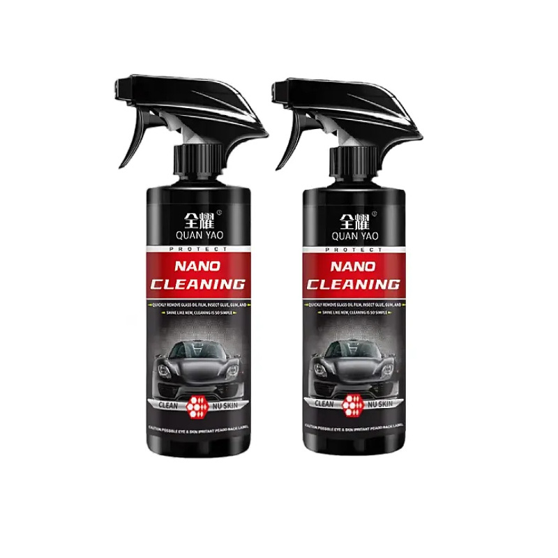 Agente de eliminación de película de aceite para limpiador de parabrisas delantero de automóviles Agente de limpieza de película de aceite de vidrio Agente de limpieza de belleza