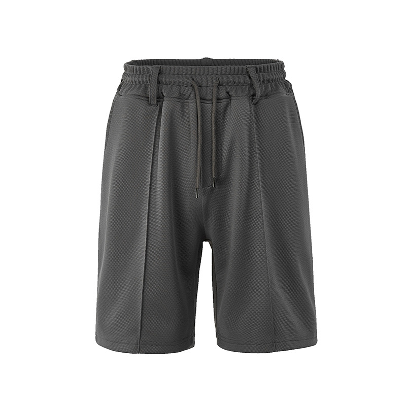 회색 반바지 앞