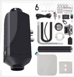 diesel heater, Automotive air conditioning - 12v-split-plastic-single-hole-5000-watts-all-black-shell